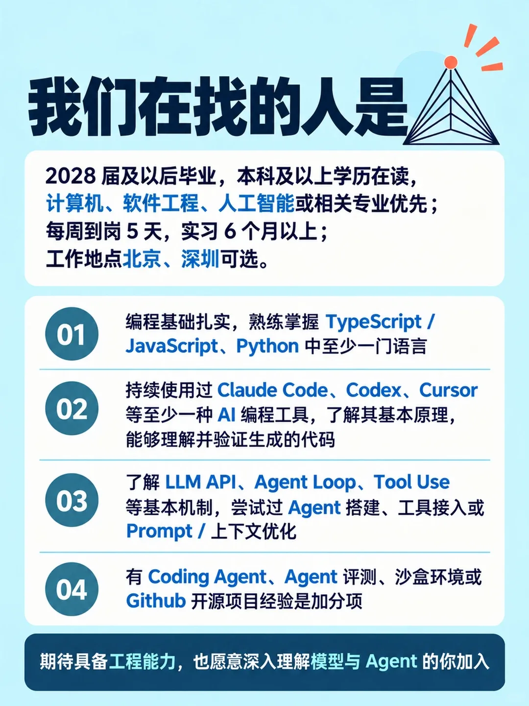 腾讯混元招聘 · 面向人群与投递方式